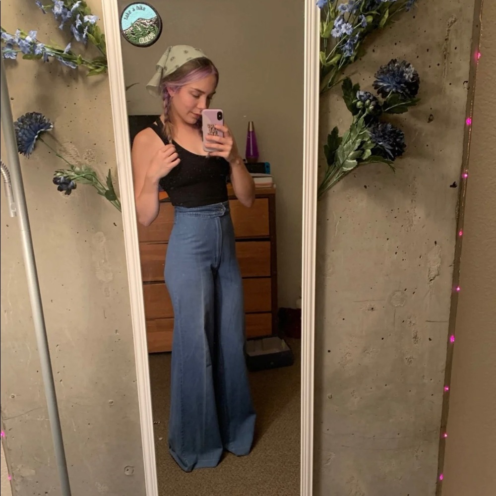 Vintage Flare High Waisted Jeans